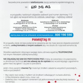 powiększ zdjęcie: Koronawirus. Miasto podejmuje działania zapobiegawcze