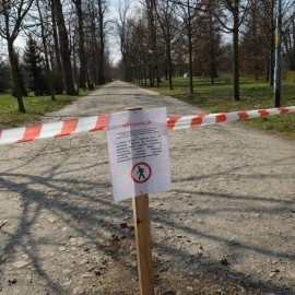 Nowe ograniczenia. Zamknięte parki, skwery, siłownie plenerowe