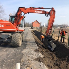 powiększ zdjęcie: Zaawansowane prace przy przebudowie ul. Szczytnickiej