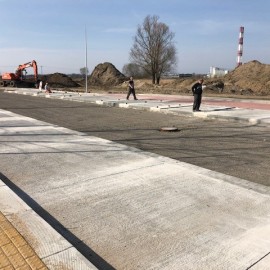 Zaawansowane prace przy przebudowie ul. Szczytnickiej