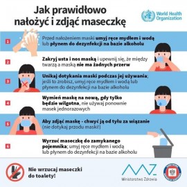 powiększ zdjęcie: Od czwartku zasłaniamy twarz. Zobacz też jak zrobić maseczkę