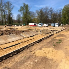 powiększ zdjęcie: Rewitalizacja fontann w parku Miejskim. Zobacz jak przebiegają prace