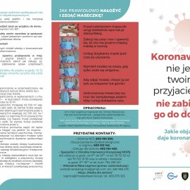 powiększ zdjęcie: Maseczka dla seniora i nie tylko. We wtorek rusza akcja
