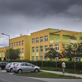 powiększ zdjęcie: Termomodernizacja Zespołu Szkół Integracyjnych. Niebawem odbiory końcowe