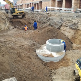 powiększ zdjęcie: Budowa ulicy Gumińskiego. Zobacz, jak przebiegają prace