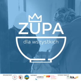 powiększ zdjęcie: Legniccy wolontariusze rozdali już 750 litrów Zupy w Koronie