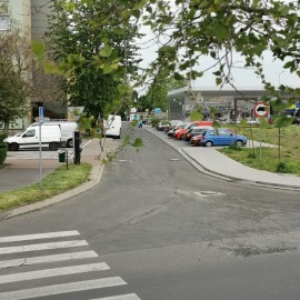 powiększ zdjęcie: W piątek rozpoczynają się prace drogowe na ul. Karkonoskiej i Bieszczadzkiej
