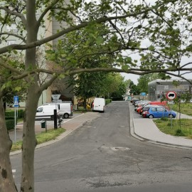 powiększ zdjęcie: W piątek rozpoczynają się prace drogowe na ul. Karkonoskiej i Bieszczadzkiej