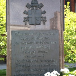 powiększ zdjęcie: Uczciliśmy 100. rocznicę urodzin Jana Pawła II