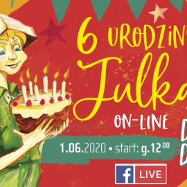 Nasz Julek 1 czerwca kończy sześć lat. Jego urodziny on-line na Dzień Dziecka
