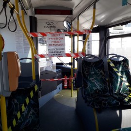 powiększ zdjęcie: Od 1 czerwca więcej osób może podróżować autobusami MPK
