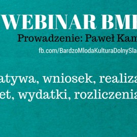 powiększ zdjęcie: Masz pomysł na inicjatywę kulturalną? Zawalcz o 10 tys. zł