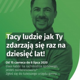 powiększ zdjęcie: Powszechny Spis Rolny 2020. Rozpoczął się nabór rachmistrzów