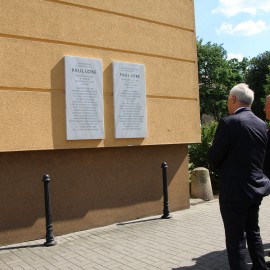 powiększ zdjęcie: Thomas Oppermann, wiceprzewodniczący Bundestagu z wizytą w Legnicy