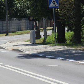 powiększ zdjęcie: Mamy już wygodny chodnik przy ul. Działkowej. Jest bezpieczniej