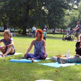 powiększ zdjęcie: Błogie lenistwo, czyli weekendowy relaks w parku Miejskim