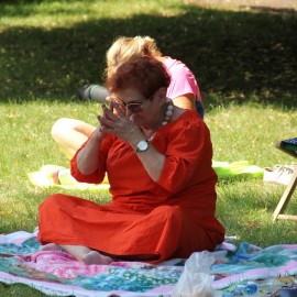 powiększ zdjęcie: Błogie lenistwo, czyli weekendowy relaks w parku Miejskim