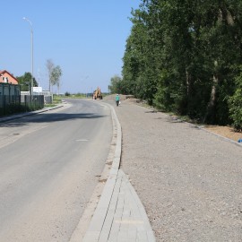 powiększ zdjęcie: Przebudowa ul. Szczytnickiej. Prace bardzo zaawansowane
