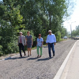 powiększ zdjęcie: Przebudowa ul. Szczytnickiej. Prace bardzo zaawansowane