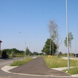 powiększ zdjęcie: Przebudowa ul. Szczytnickiej. Prace bardzo zaawansowane