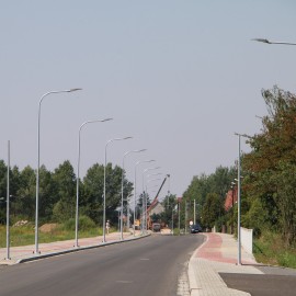 powiększ zdjęcie: Przebudowa ul. Szczytnickiej. Prace bardzo zaawansowane