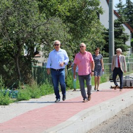 powiększ zdjęcie: Przebudowa ul. Szczytnickiej. Prace bardzo zaawansowane