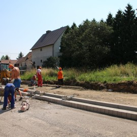 powiększ zdjęcie: Przebudowa ul. Szczytnickiej. Prace bardzo zaawansowane