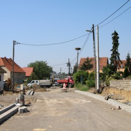 powiększ zdjęcie: Przebudowa ul. Szczytnickiej. Prace bardzo zaawansowane