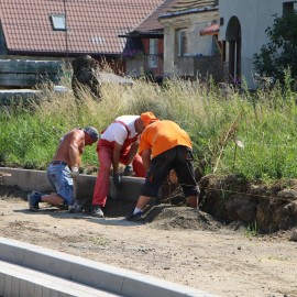 powiększ zdjęcie: Przebudowa ul. Szczytnickiej. Prace bardzo zaawansowane