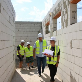 powiększ zdjęcie: Legnicki Park Wodny AquaFun. Rosną piękne baseny dla legniczan