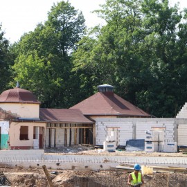 powiększ zdjęcie: Legnicki Park Wodny AquaFun. Rosną piękne baseny dla legniczan
