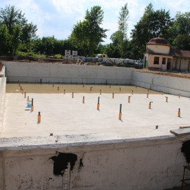 powiększ zdjęcie: Legnicki Park Wodny AquaFun. Rosną piękne baseny dla legniczan
