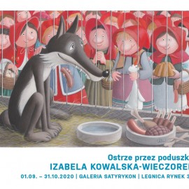 powiększ zdjęcie: Ostrze pod poduszką Izabeli Kowalskiej Wieczorek od 1 września w Galerii Satyrykon