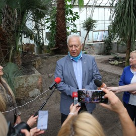 powiększ zdjęcie: Rewitalizacja palmiarni i inne inwestycje w parku. Dbamy o nasze dziedzictwo