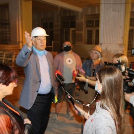 powiększ zdjęcie: Budowa Centrum Witelona coraz bardziej zaawansowana. Jak przebiegają prace?
