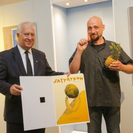 powiększ zdjęcie: Nagrody Satyrykonu 2020 wręczone. Do zobaczenia za rok