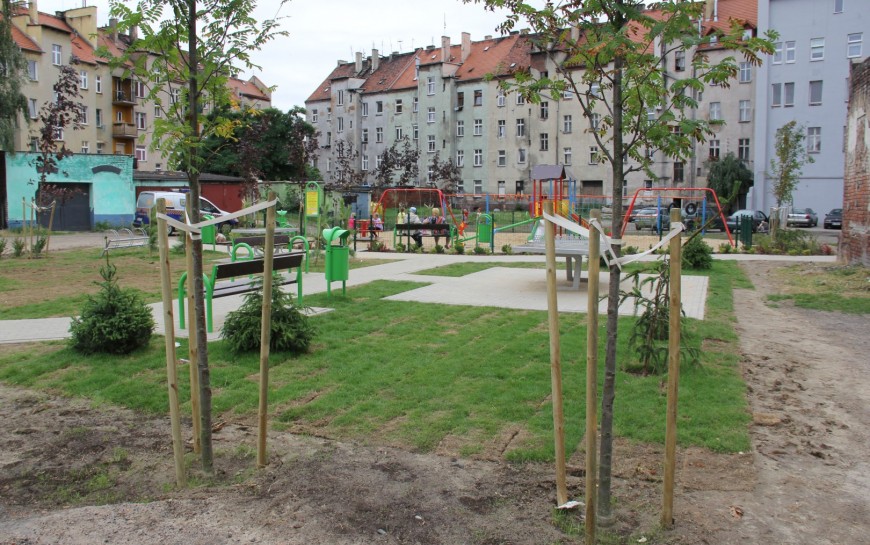 LBO 2020. Zagospodarowanie podwórza na Kartuzach