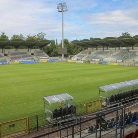Piłkarze po raz kolejny docenili murawę na legnickim stadionie