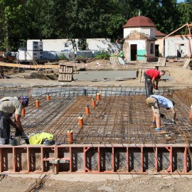 powiększ zdjęcie: Legnicki Park Wodny AquaFun. Prace zgodnie z harmonogramem