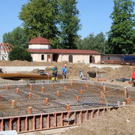 powiększ zdjęcie: Legnicki Park Wodny AquaFun. Prace zgodnie z harmonogramem
