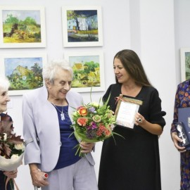 Wystawa  90 dzieł na 90 lat Marii Rogali czynna tylko do niedzieli