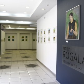 powiększ zdjęcie: Wystawa 90 dzieł na 90 lat Marii Rogali czynna tylko do niedzieli