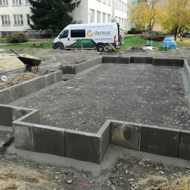 powiększ zdjęcie: LBO 2020. Na Piekarach C powstaje kompleks sportowo-rekreacyjny