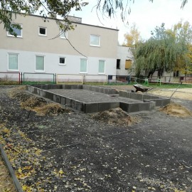 powiększ zdjęcie: LBO 2020. Na Piekarach C powstaje kompleks sportowo-rekreacyjny
