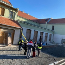 powiększ zdjęcie: Powstaje Centrum Witelona. Zobacz jak przebiegają prace