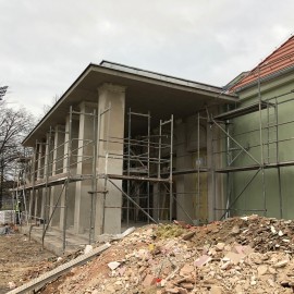 powiększ zdjęcie: Powstaje Centrum Witelona. Zobacz jak przebiegają prace