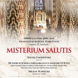 powiększ zdjęcie: Misterium Salutis - na chór gregoriański i organy. Zapraszamy na koncert w sieci