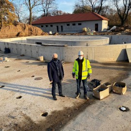 Legnicki Park Wodny AquaFun. Prace przebiegają planowo