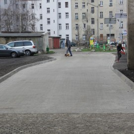 powiększ zdjęcie: LBO 2020. Powstała nowa droga do kompleksu rekreacyjnego na Kartuzach