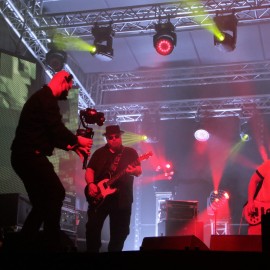 powiększ zdjęcie: Męskie rozmowy i rockowy koncert, czyli Marek Piekarczyk i zespół Anastasis